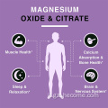Capsule complesse di magnesio della funzione muscolare di magnesio OEM